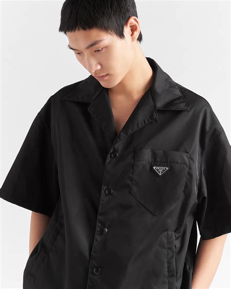 prada short sleeve shirt|prada men's short sleeve shirts.